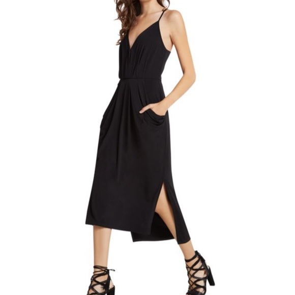 BCBGeneration Dresses & Skirts - BCBGeneration Faux Wrap Midi Dress